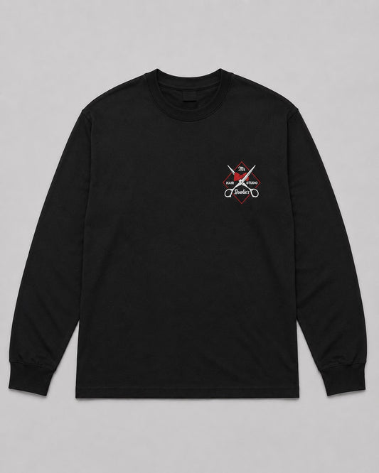 Mr. Bowtie's Long Sleeve Shirt with embroidered logo
